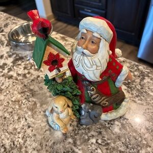 Jim Shore Heartwood Creeks A Year Of Cheer 2016 Santa Figurine Enesco 405512
